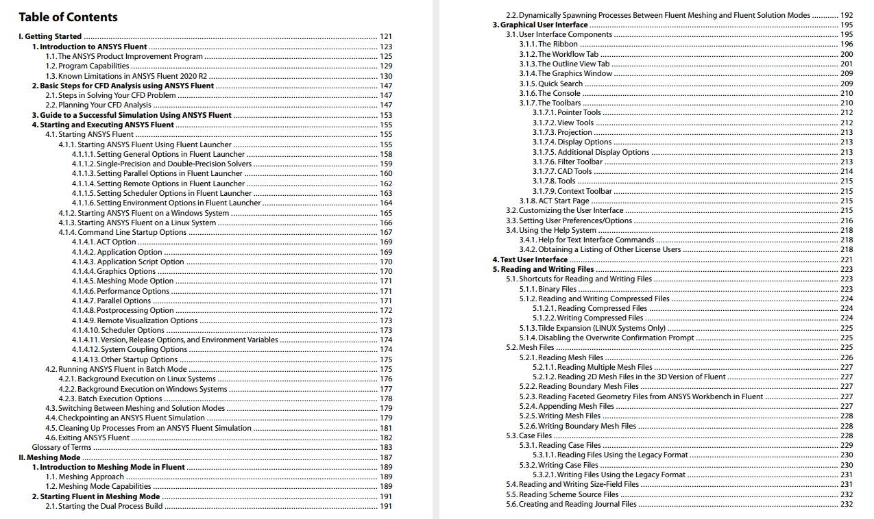 Fluent帮助文档(2020R2英文版)PDF